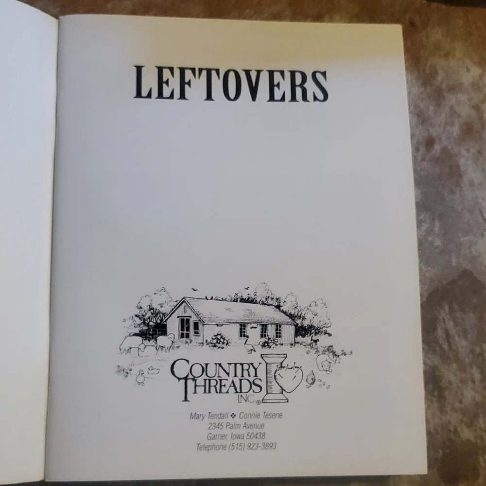 Leftovers By Country Threads Pattern Book